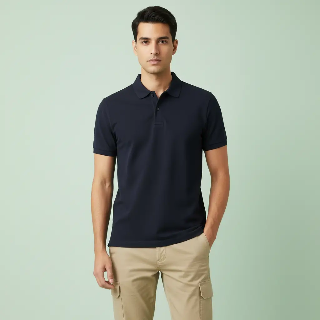 Polo T-shirt for Men Black