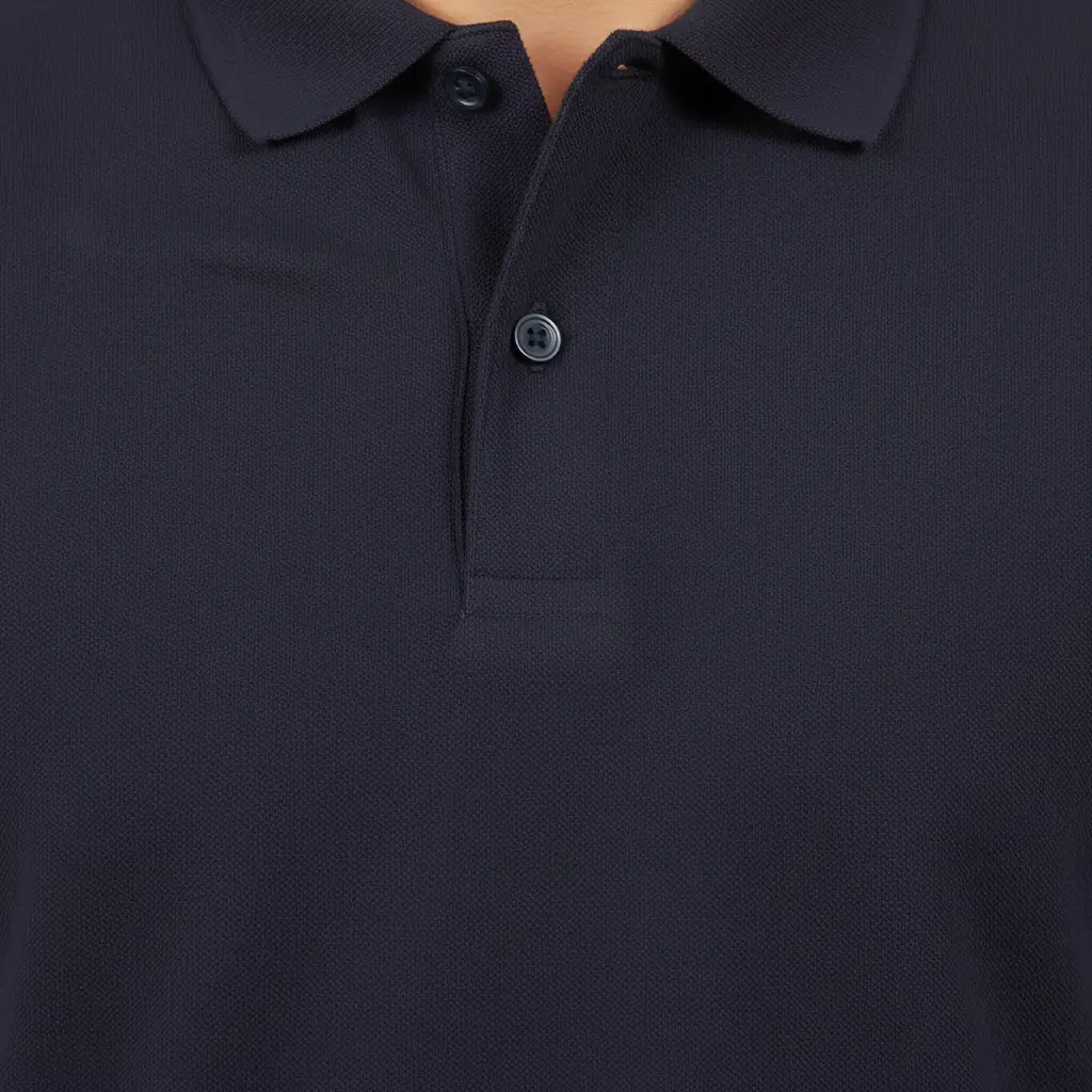 Polo T-shirt for Men Black - Image 5